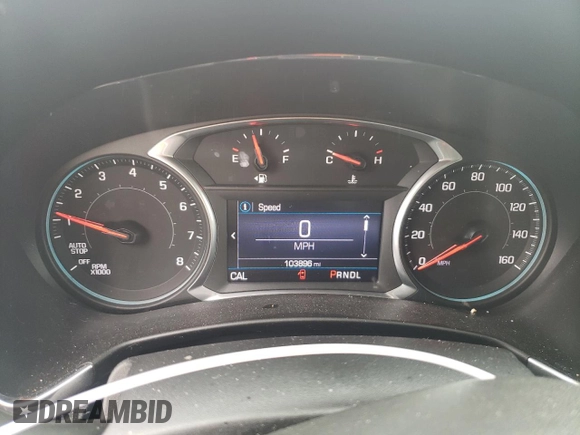 2019 Chevrolet Equinox LT with VIN 3GNAXKEV3KS506652, listed as a Copart auction lot 56591725 with 103,896 mi miles and Salvage title. Bid and sale history available at DreamBid. Image 9.