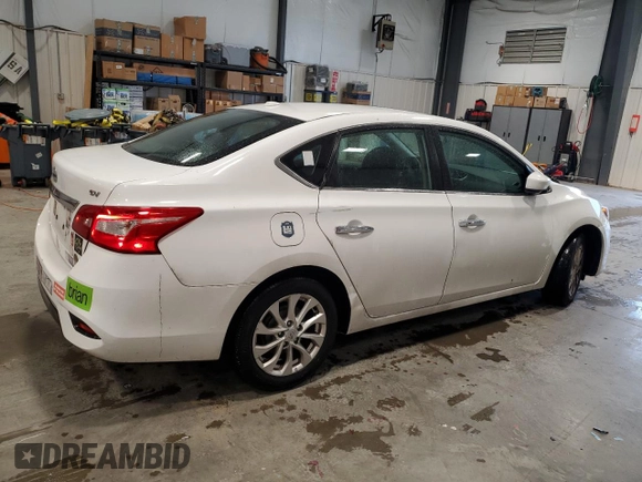 2017 Nissan Sentra SV with VIN 3N1AB7AP1HY333654, listed as a Copart auction lot 58399625 with 120,211 mi miles and Clean title. Bid and sale history available at DreamBid. Image 3.