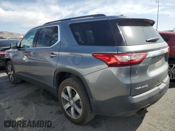 2020 Chevrolet Traverse LT with VIN 1GNERHKW6LJ134108, listed as a Copart auction lot 58661185 with 122,949 mi miles and Salvage title. Bid and sale history available at DreamBid. Image 2.