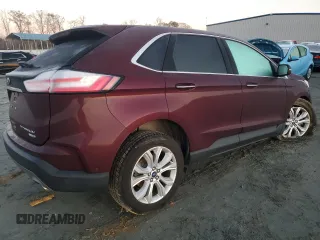 2020 Ford Edge Titanium with VIN 2FMPK4K99LBA66590, listed as a Copart auction lot 84848404 with 72,794 mi miles and Salvage Title. Bid and sale history available at carsss.com. Image 3.