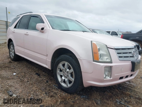 2008 Cadillac SRX AWD with VIN 1GYEE437380128522, listed as a IAAI auction lot 41437453 with 225,763 mi miles. Bid and sale history available at carsss.com. Image 1.