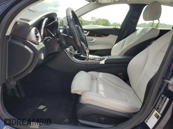2018 Mercedes-Benz C 300 with VIN 55SWF4KB0JU272614, listed as a Copart auction lot 64769445 with 61,062 mi miles and Salvage title. Bid and sale history available at DreamBid. Image 7.