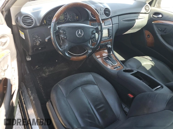 2008 Mercedes-Benz CLK 350 with VIN WDBTK56F78F251699, listed as a Copart auction lot 66956204 with 170,041 mi miles and Salvage Title. Bid and sale history available at DreamBid. Image 8.