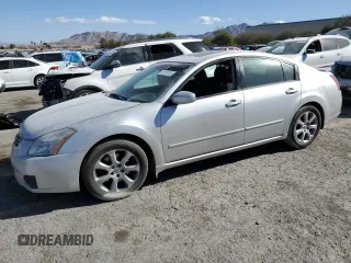 2007 Nissan Maxima 3.5 SE with VIN 1N4BA41E37C847603, listed as a Copart auction lot 43376265 with 155,415 mi miles and Salvage Title. Bid and sale history available at carsss.com. Image 1.