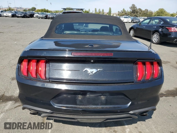 2018 Ford Mustang EcoBoost Premium z VIN 1FATP8UHXJ5145287, wystawiony jako Copart lot #60152705 z przebiegiem 75 119 mil mil oraz Szkoda całkowita • Salvage title. Historia ofert i sprzedaży dostępna na DreamBid. Obrazek 6.