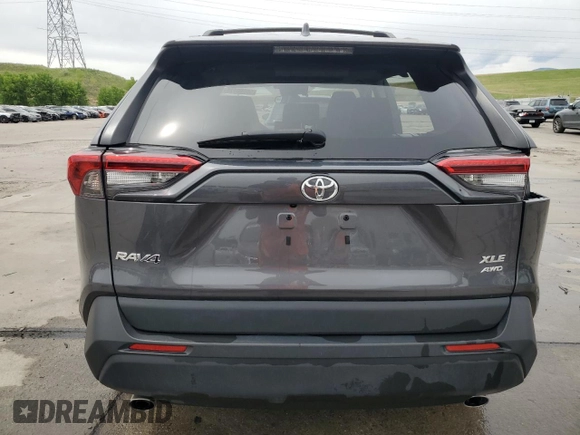 2022 Toyota RAV4 XLE Premium with VIN 2T3A1RFV7NC293473, listed as a Copart auction lot 58990175 with 30,095 mi miles and Salvage title. Bid and sale history available at DreamBid. Image 6.