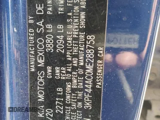 2021 Kia Forte GT with VIN 3KPF44AC0ME288758, listed as a Copart auction lot 49684655 with 77,742 mi miles and Salvage Title. Bid and sale history available at carsss.com. Image 12.