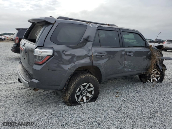 2022 Toyota 4Runner TRD Off Road with VIN JTEPU5JR8N6002155, listed as a Copart auction lot 73609274 with 80,337 mi miles and Salvage Title. Bid and sale history available at carsss.com. Image 3.