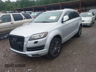 2014 Audi Q7 Premium Plus with VIN WA1LGAFE6ED017090, listed as a IAAI auction lot 42578109 with 145,357 mi miles and . Bid and sale history available at DreamBid. Image 2.