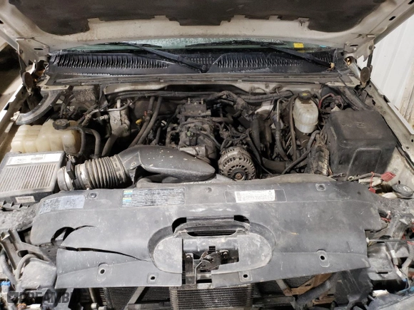 2003 Chevrolet Silverado 2500HD LS with VIN 1GCHK29U03E254703, listed as a Copart auction lot 79777184 with 0 mi miles and Salvage Title. Bid and sale history available at carsss.com. Image 11.