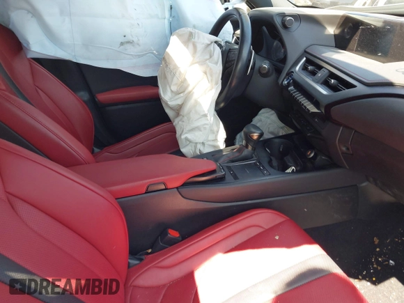 2020 Lexus UX 250h F Sport with VIN JTHR9JBH3L2036827, listed as a IAAI auction lot 42395337 with 50,096 mi miles and . Bid and sale history available at DreamBid. Image 5.