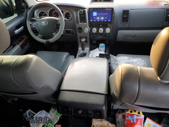 2013 Toyota Tundra Limited with VIN 5TFFY5F10DX146184, listed as a Copart auction lot 83433164 with 156,559 mi miles and Salvage title. Bid and sale history available at DreamBid. Image 8.