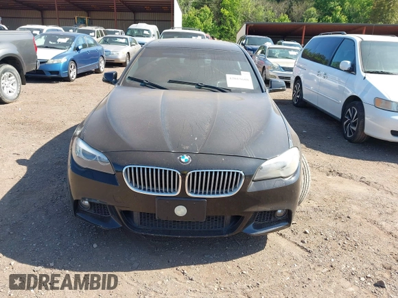 2013 BMW 5 Series 550i with VIN WBAFR9C50DDX81156, listed as a IAAI auction lot 42015608 with 99,962 mi miles and . Bid and sale history available at carsss.com. Image 6.