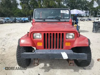 1994 Jeep Wrangler S with VIN 1J4FY19P2RP444892, listed as a Copart auction lot 75077944 with 0 mi miles and Salvage Title. Bid and sale history available at carsss.com. Image 5.