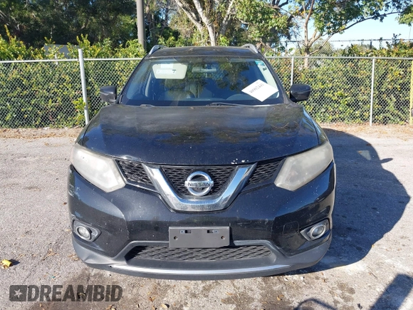 2016 Nissan Rogue SV with VIN KNMAT2MV9GP691799, listed as a IAAI auction lot 40902441 with 103,075 mi miles. Bid and sale history available at carsss.com. Image 13.