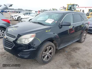 2016 Chevrolet Equinox LS with VIN 2GNFLEEK8G6106312, listed as a IAAI auction lot 41780919 with 165,864 mi miles. Bid and sale history available at carsss.com. Image 2.