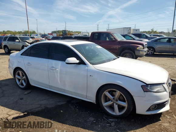 2012 Audi A4 Premium Plus с VIN WAUHFAFL7CA112573, выставлен на аукционе Copart как лот 74479334 с пробегом Не указан миль и Чистый • Clean title. История ставок и продаж доступна на DreamBid. Изображение 4.