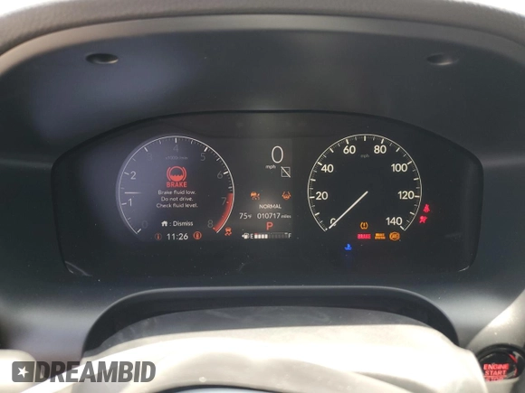 2024 Honda HR-V Sport с VIN 3CZRZ1H55RM727528, выставлен на аукционе Copart как лот 58875245 с пробегом 10 717 миль миль и Списание • Salvage title. История ставок и продаж доступна на DreamBid. Изображение 9.