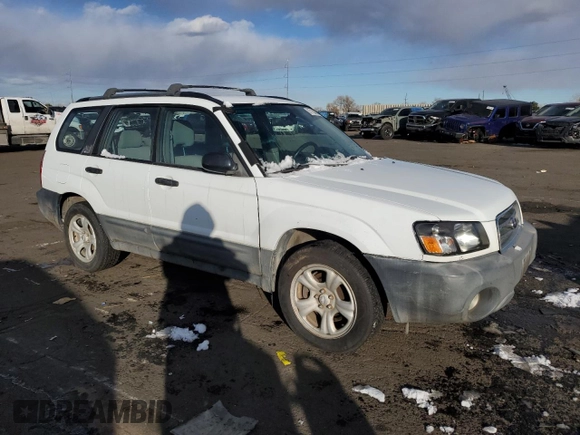 2003 Subaru Forester X with VIN JF1SG63643H732084, listed as a Copart auction lot 87130494 with 155,417 mi miles and Non Repairable. Bid and sale history available at carsss.com. Image 4.