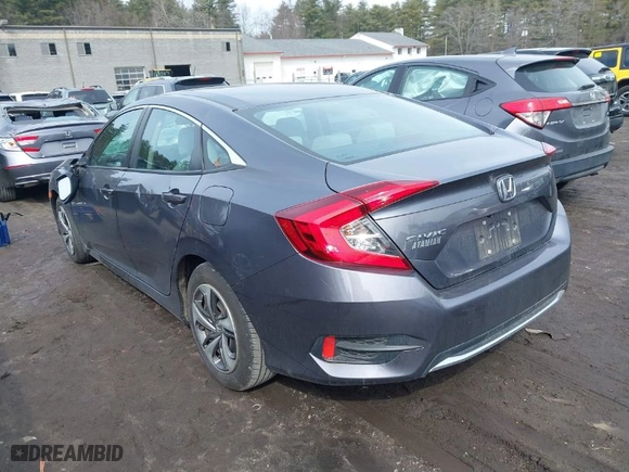 2020 Honda Civic Sedan LX with VIN 2HGFC2F68LH552792, listed as a IAAI auction lot 41782560 with NaN miles. Bid and sale history available at carsss.com. Image 13.