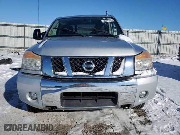 2010 Nissan Titan LE with VIN 1N6AA0EC1AN302984, listed as a Copart auction lot 89266195 with 80,743 mi miles and Salvage Title. Bid and sale history available at carsss.com. Image 5.