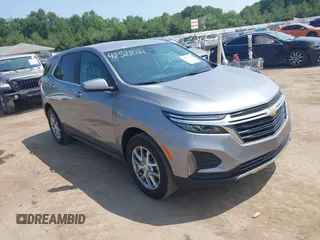 2023 Chevrolet Equinox LT z VIN 3GNAXKEG4PL236611, wystawiony jako IAAI lot #42525021 z przebiegiem 48 877 mil mil oraz . Historia ofert i sprzedaży dostępna na DreamBid. Obrazek 1.