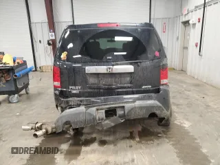 2013 Honda Pilot EX-L with VIN 5FNYF4H77DB061458, listed as a Copart auction lot 52008765 with 106,505 mi miles and Salvage title. Bid and sale history available at DreamBid. Image 6.