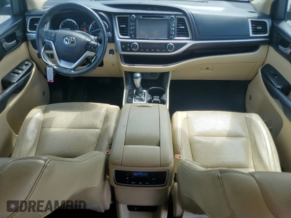 2015 Toyota Highlander Limited with VIN 5TDDKRFH9FS198404, listed as a Copart auction lot 59131925 with 121,888 mi miles and Salvage title. Bid and sale history available at DreamBid. Image 8.