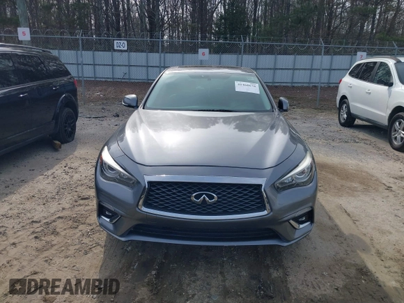 2018 Infiniti Q50 3.0t SPORT with VIN JN1EV7AR1JM440366, listed as a IAAI auction lot 41468676 with 89,065 mi miles. Bid and sale history available at carsss.com. Image 6.