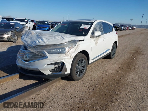 2021 Acura RDX with VIN 5J8TC1H32ML013671, listed as a IAAI auction lot 41360122 with 44,211 mi miles and . Bid and sale history available at carsss.com. Image 2.