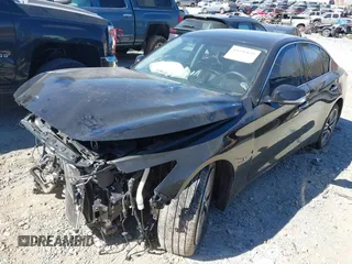 2017 Infiniti Q50 3.0t Premium with VIN JN1EV7AP7HM735786, listed as a IAAI auction lot 41696859 with 75,548 mi miles. Bid and sale history available at carsss.com. Image 16.