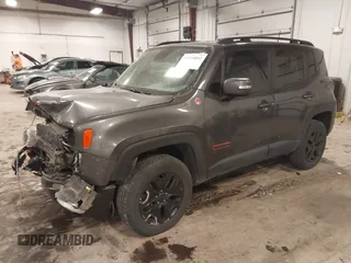 2018 Jeep Renegade Trailhawk with VIN ZACCJBCB0JPJ03169, listed as a IAAI auction lot 41318062 with 56,188 mi miles. Bid and sale history available at carsss.com. Image 17.