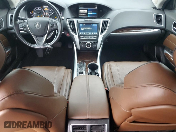 2020 Acura TLX w/Technology Pkg with VIN 19UUB3F45LA000888, listed as a Copart auction lot 72623044 with 68,322 mi miles and Salvage Title. Bid and sale history available at carsss.com. Image 8.