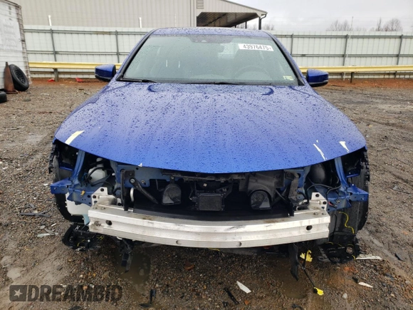 2020 Acura TLX w/A-Spec Pkg with VIN 19UUB1F63LA009028, listed as a Copart auction lot 43976475 with 51,929 mi miles and Salvage Title. Bid and sale history available at carsss.com. Image 5.