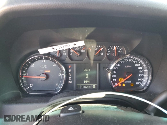 2015 Chevrolet Tahoe Commercial with VIN 1GNLC2ECXFR591789, listed as a Copart auction lot 54121265 with 111,326 mi miles and Salvage title. Bid and sale history available at DreamBid. Image 9.