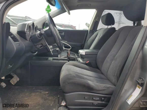 2007 Nissan Murano SL with VIN JN8AZ08W87W636535, listed as a Copart auction lot 49313735 with 155,990 mi miles and Salvage Title. Bid and sale history available at carsss.com. Image 7.