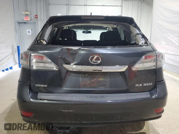 2011 Lexus RX 350 with VIN 2T2BK1BA3BC096158, listed as a Copart auction lot 60552535 with 232,843 mi miles and Salvage title. Bid and sale history available at DreamBid. Image 6.