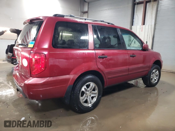 2003 Honda Pilot EX with VIN 2HKYF18553H562314, listed as a Copart auction lot 82416424 with 185,200 mi miles and Salvage Title. Bid and sale history available at DreamBid. Image 3.