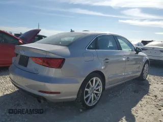 2015 Audi A3 Premium Plus with VIN WAUEFGFF8F1039136, listed as a Copart auction lot 46832785 with 50,599 mi miles and Clean title. Bid and sale history available at DreamBid. Image 3.