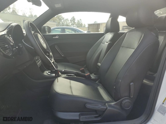 2017 Volkswagen Beetle 1.8T Fleet with VIN 3VWF17AT7HM621816, listed as a Copart auction lot 80007654 with 160,856 mi miles and Salvage Title. Bid and sale history available at carsss.com. Image 7.