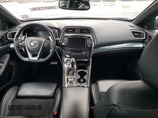 2020 Nissan Maxima SR with VIN 1N4AA6EV2LC379097, listed as a Copart auction lot 58047325 with 76,387 mi miles and Salvage title. Bid and sale history available at DreamBid. Image 8.