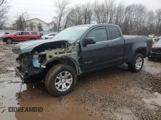 2018 Chevrolet Colorado 4WD LT with VIN 1GCHTCENXJ1222184, listed as a Copart auction lot 89343195 with 80,762 mi miles and Salvage Title. Bid and sale history available at carsss.com. Image 1.
