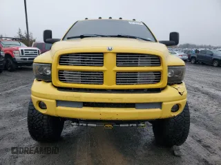 2005 Dodge Ram 3500 SLT with VIN 3D7LS38C45G760125, listed as a Copart auction lot 84136424 with 214,874 mi miles and Salvage Title. Bid and sale history available at carsss.com. Image 5.