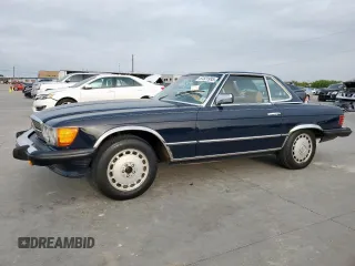 1983 Mercedes-Benz 380 with VIN WDBBA45A1DB026954, listed as a Copart auction lot 51531995 with 101,637 mi miles and Clean Title. Bid and sale history available at carsss.com. Image 1.