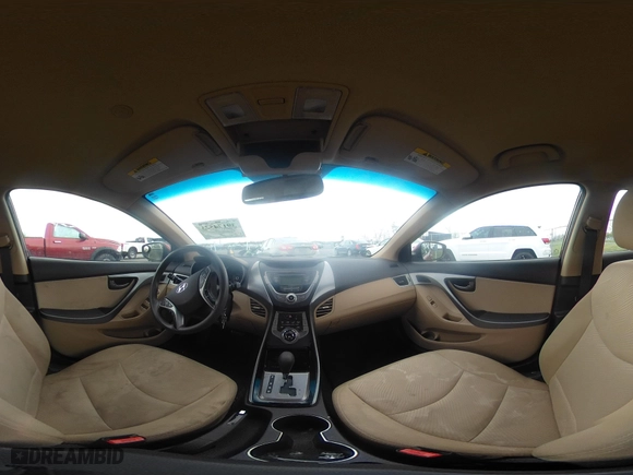 2013 Hyundai Elantra Limited PZEV with VIN 5NPDH4AE8DH193616, listed as a IAAI auction lot 39174523 with 100,681 mi miles. Bid and sale history available at carsss.com. Image 18.