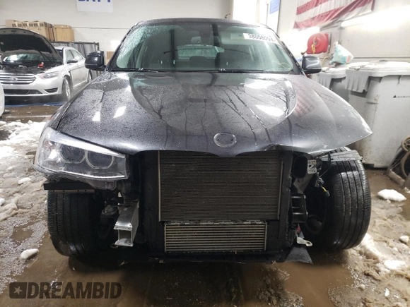 2017 BMW X4 xDrive28i with VIN 5UXXW3C33H0T79364, listed as a Copart auction lot 38008094 with 117,320 mi miles. Bid and sale history available at carsss.com. Image 5.