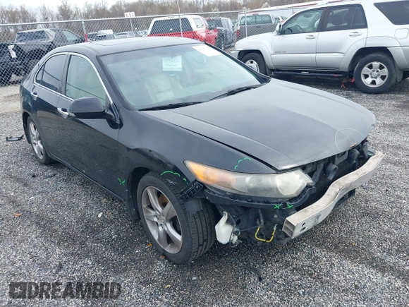 2011 Acura TSX with VIN JH4CU2F65BC011164, listed as a IAAI auction lot 41955451 with 201,953 mi miles. Bid and sale history available at carsss.com. Image 1.