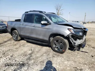 2022 Honda Ridgeline RTL z VIN 5FPYK3F55NB007222, wystawiony jako Copart lot #49155355 z przebiegiem 38 758 mil mil oraz Szkody całkowita. Historia ofert i sprzedaży dostępna na DreamBid. Obrazek 4.