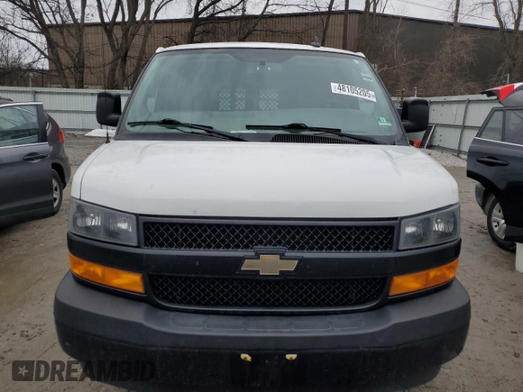 2019 Chevrolet Express Cargo с VIN 1GCWGAFP7K1166738, выставлен на аукционе Copart как лот 48105205 с пробегом 209 054 миль миль и Чистый • Clean title. История ставок и продаж доступна на DreamBid. Изображение 5.