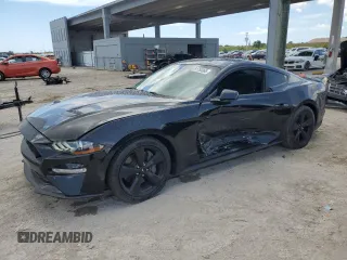 2021 Ford Mustang GT with VIN 1FA6P8CFXM5147543, listed as a Copart auction lot 61765065 with 36,825 mi miles and Salvage title. Bid and sale history available at DreamBid. Image 1.